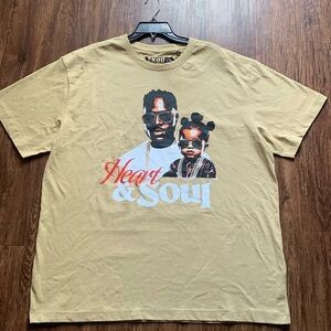 AKOO T-Shirt Girl Dad Tee Tan Men’s Size 3XL NWT